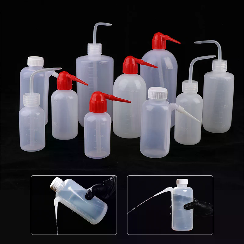Eyelash Extension Wash - 150/250/500/1000ml Tattoo Wash Bottle Squeeze Rinse