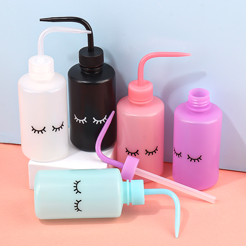 Eyelash Extension Wash - Eyelash Extension Curved Nozzle Wash Bottle