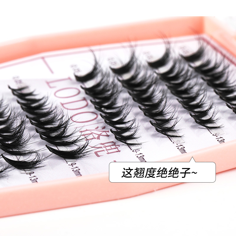 Eyelash Extension Single Lash - NEW Mix 8DFluffy Single Cluster Eyelash