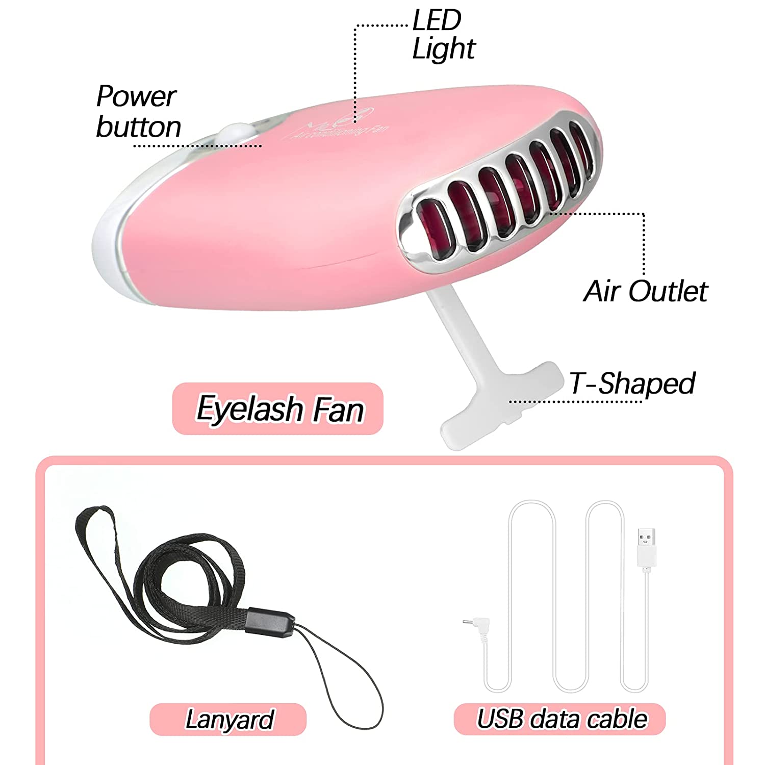 3 in 1 USB Air Conditioning La - Eyelash Extension Wash review and price