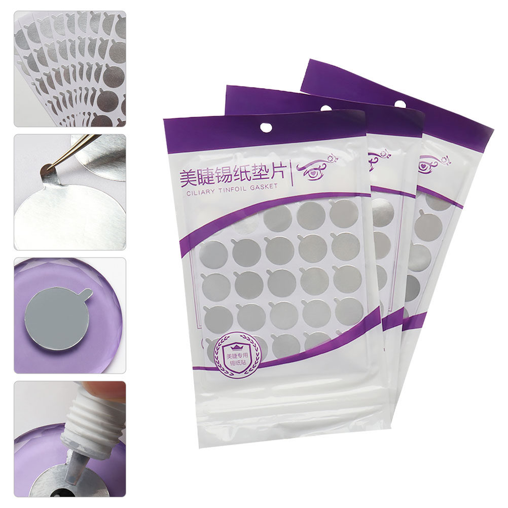 3Packs Eyelash Glue Pads Tin F - Eyelash Extension Process review and price