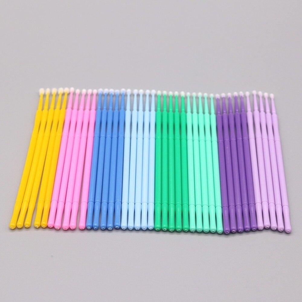 100pcs/lot Micro Brushes Make  - Lash Adhesive Glue review and price