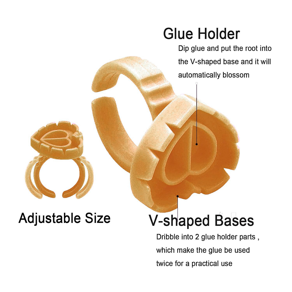 500PCS Glue Rings for Lash Ext - Lash Adhesive Glue review and price
