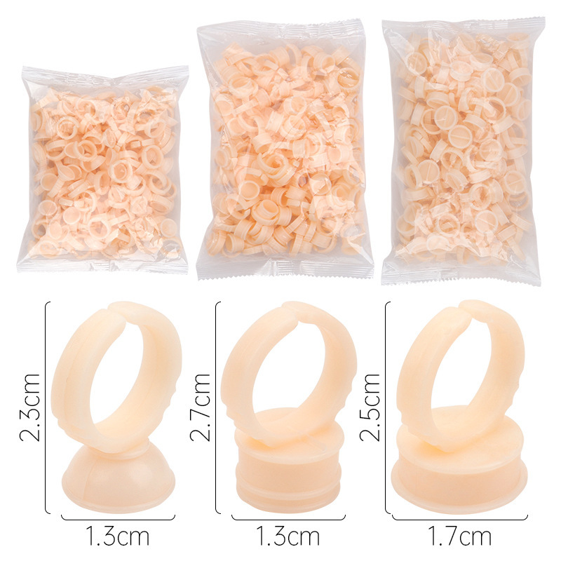 100pcs Disposable Soft Silicon - Eyelash Extension Permanent review and price