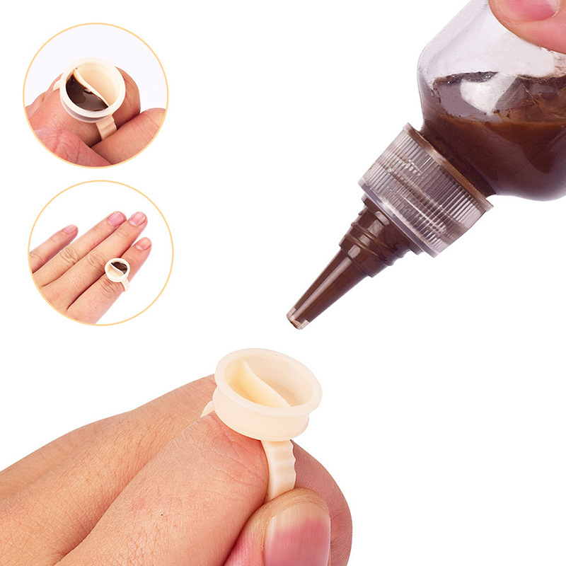 100pcs Disposable Soft Silicon - Eyelash Extension Permanent review and price