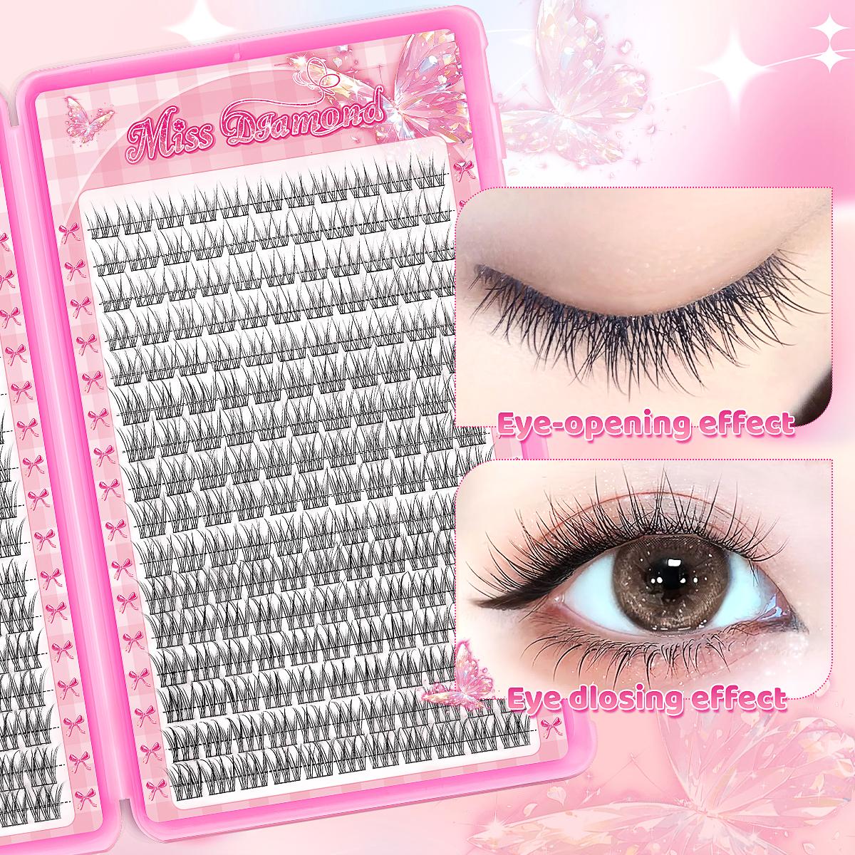 384 Soft and Lightweight Fish  - Eyelash Extension Single Lash review and price