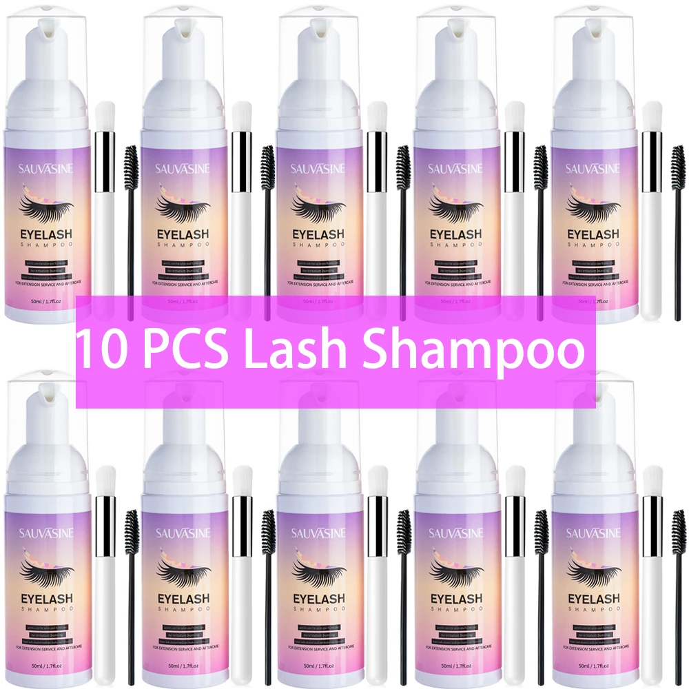5/10PCS 50ML Eyelash Extension - Eyelash Extension Wash review and price