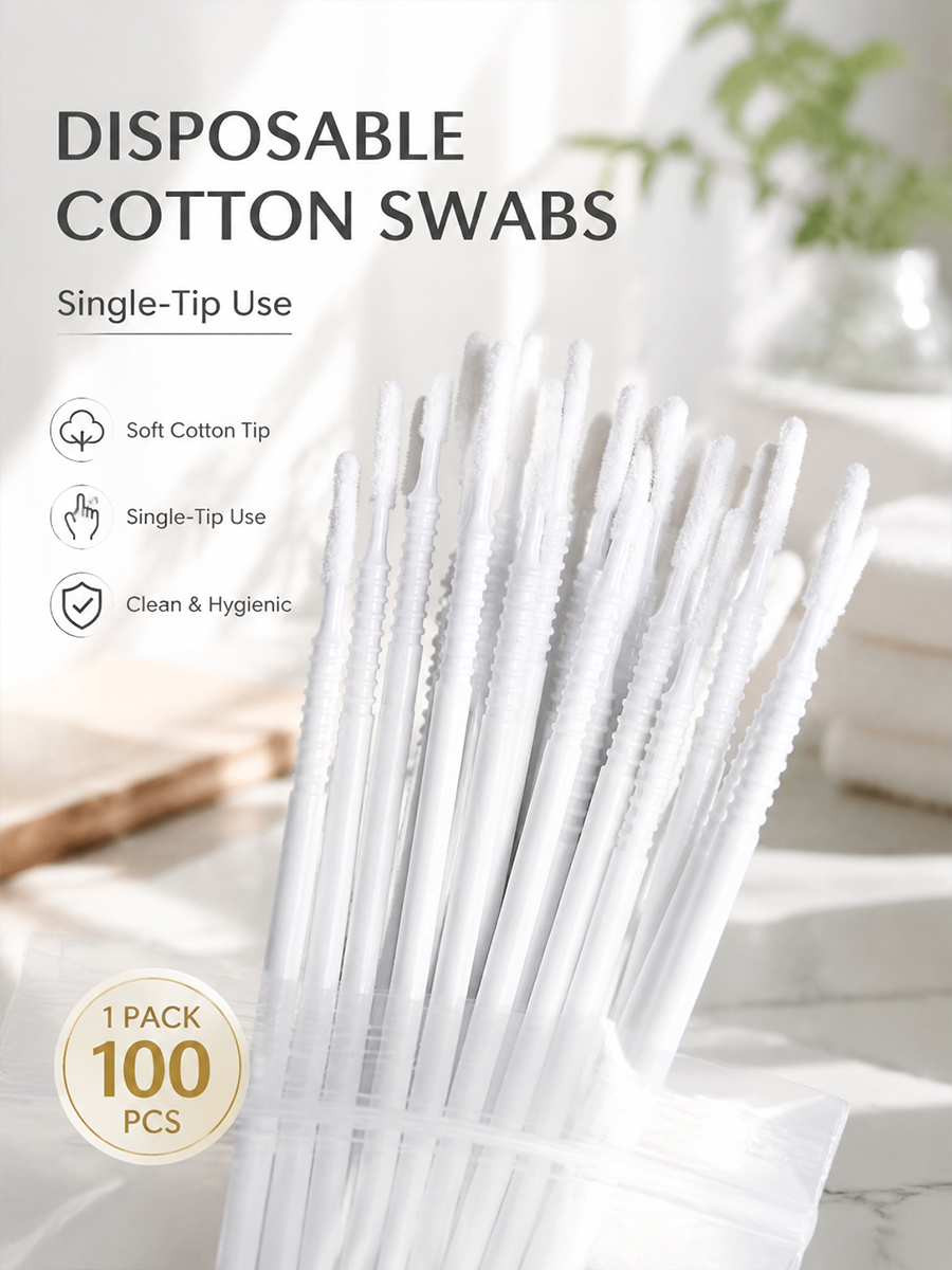Disposable Long Cotton Swabs E - Eyelash Extension Salon review and price