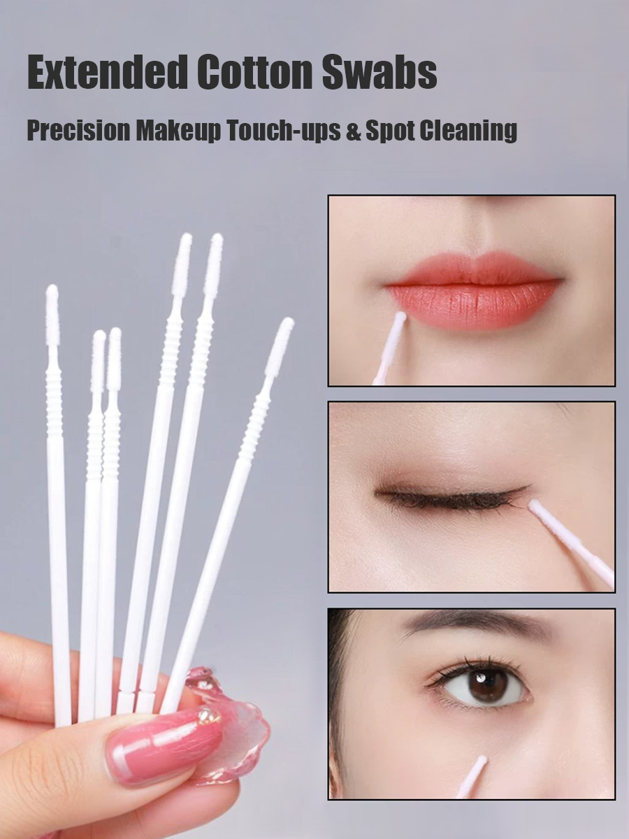 Disposable Long Cotton Swabs E - Eyelash Extension Salon review and price