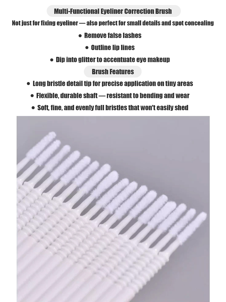 Disposable Long Cotton Swabs E - Eyelash Extension Salon review and price