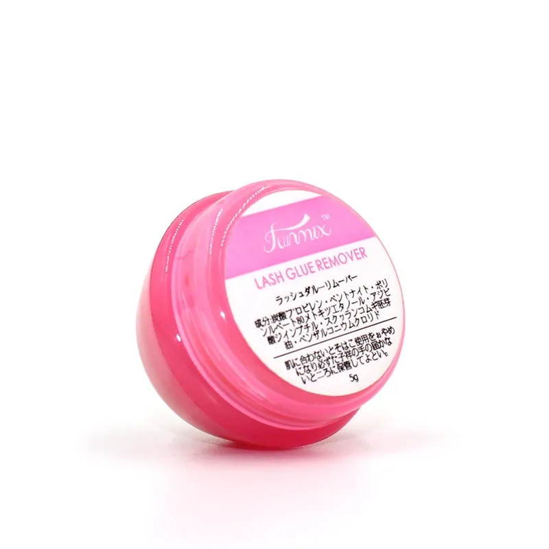 Funmix 1pc 5g Pink Lashes Glue - Eyelash Extension Wash review and price