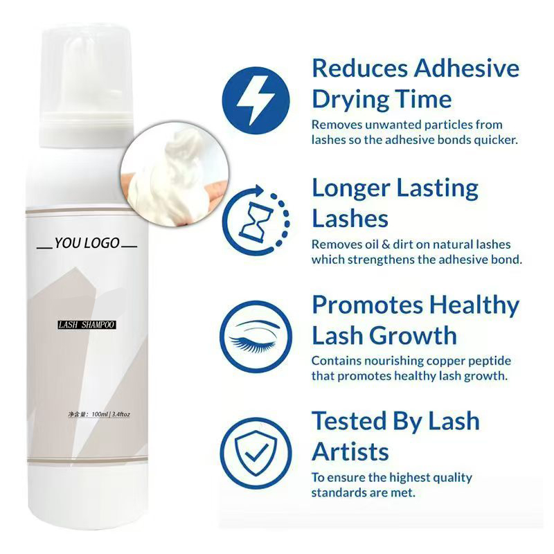 Custom Whipped Lash Cream Sham - Eyelash Extension Wash review and price