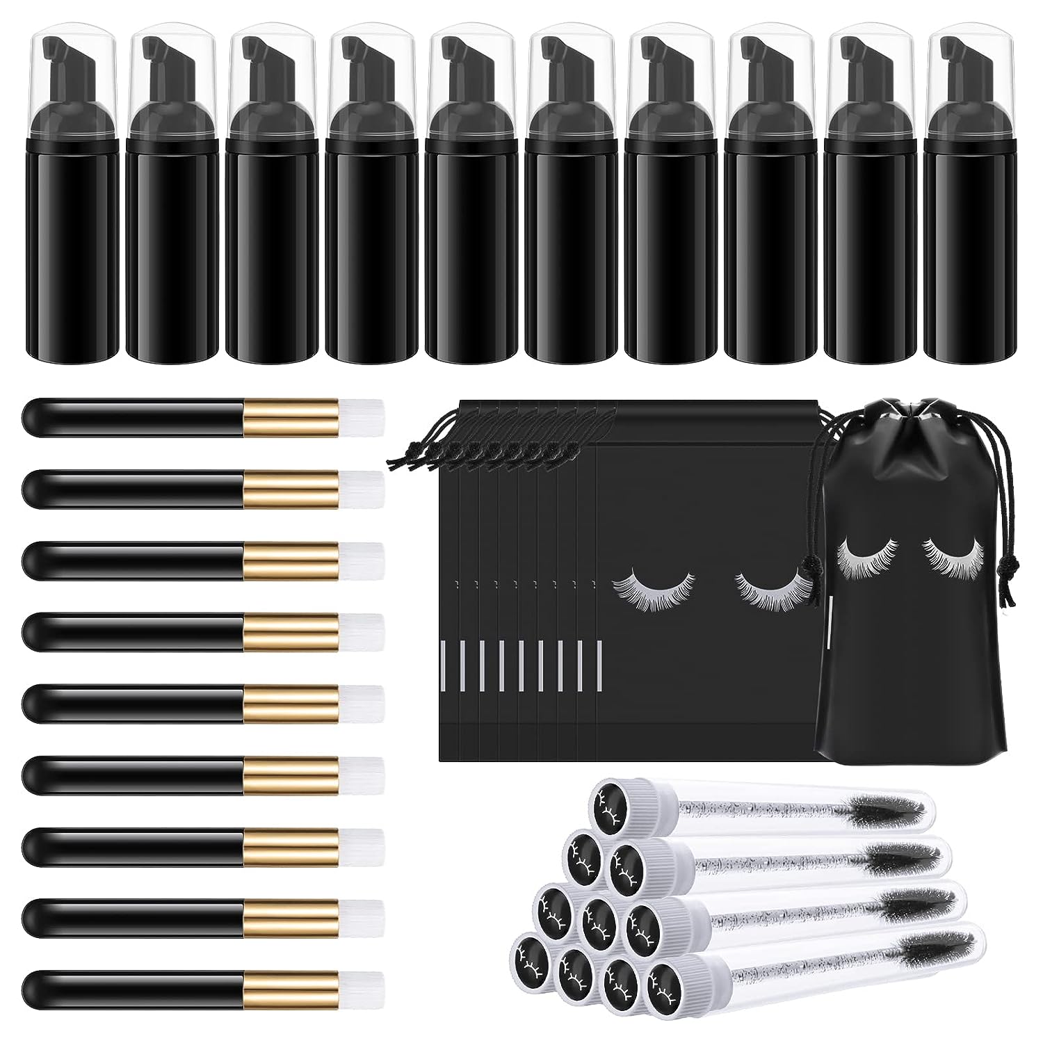 Eyelash Cleaning Set Lash Sham - Eyelash Extension Wash review and price