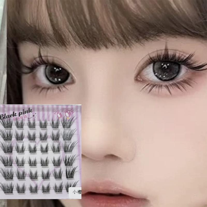 Black Cluster Eyelashes Self A - Lash Adhesive Glue review and price