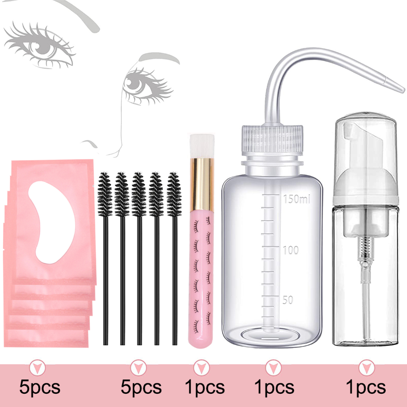 13Pcs Eyelash Extension Cleani - Eyelash Extension Wash review and price
