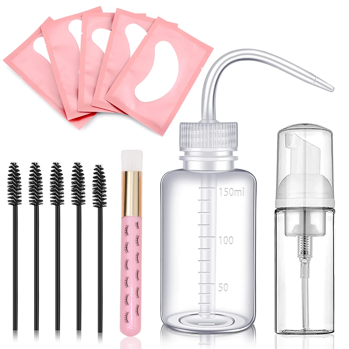 13Pcs Eyelash Extension Cleani - Eyelash Extension Wash review and price
