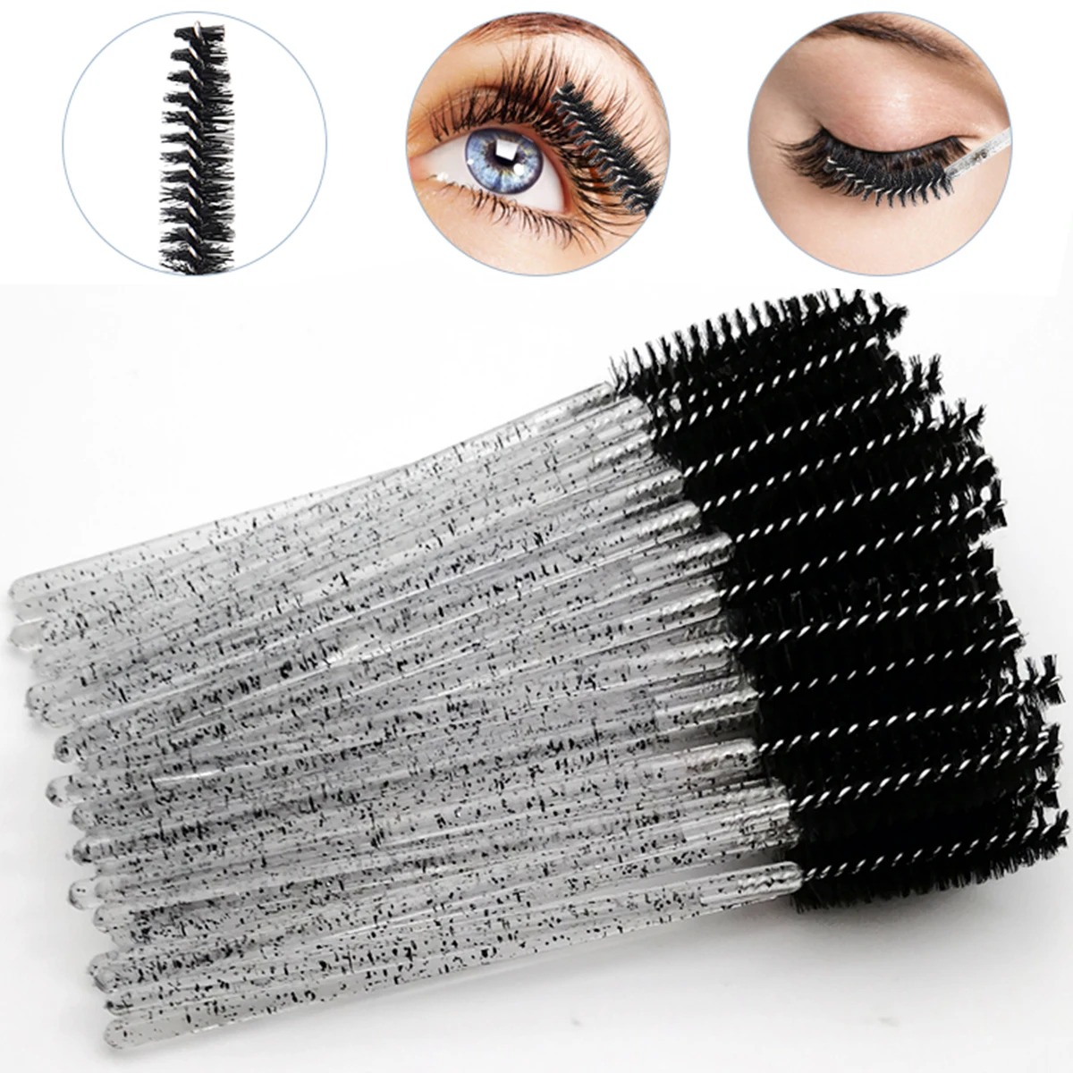 Wholesale 100PCS Mascara Spool - Eyelash Extension Salon review and price